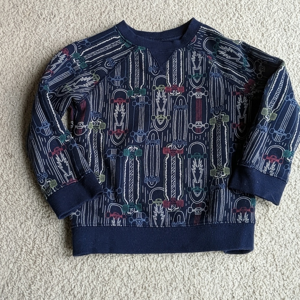 CCO Sale Gymboree Skateboard print sweatshirt